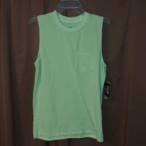 ZonePro Boys Pocket Tank Top in Bright Neon Yellow
